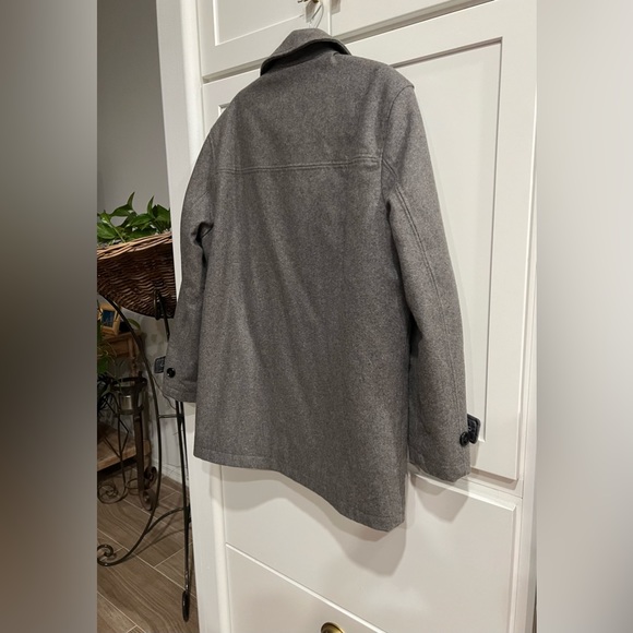 Men’s London Fog Overcoat or Peacoat size M Heather-gray - Picture 7 of 11